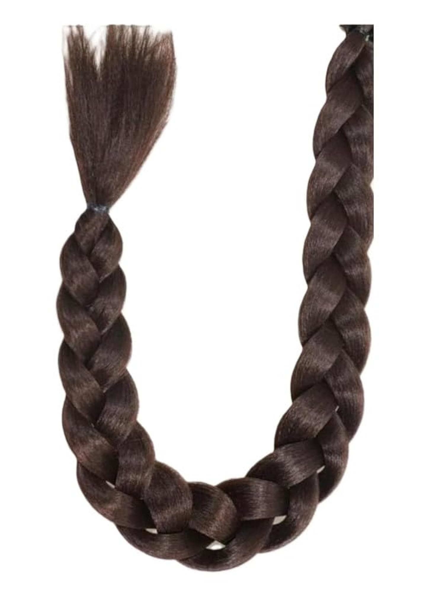 Stretchable Hair Bun Accessory for Party and Casual Styles, Brown